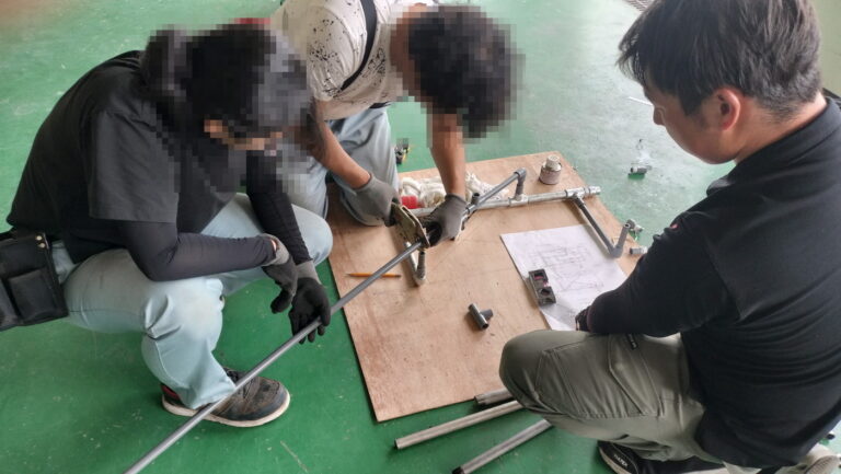 みんなの就活応援事業「配管実技講習会」